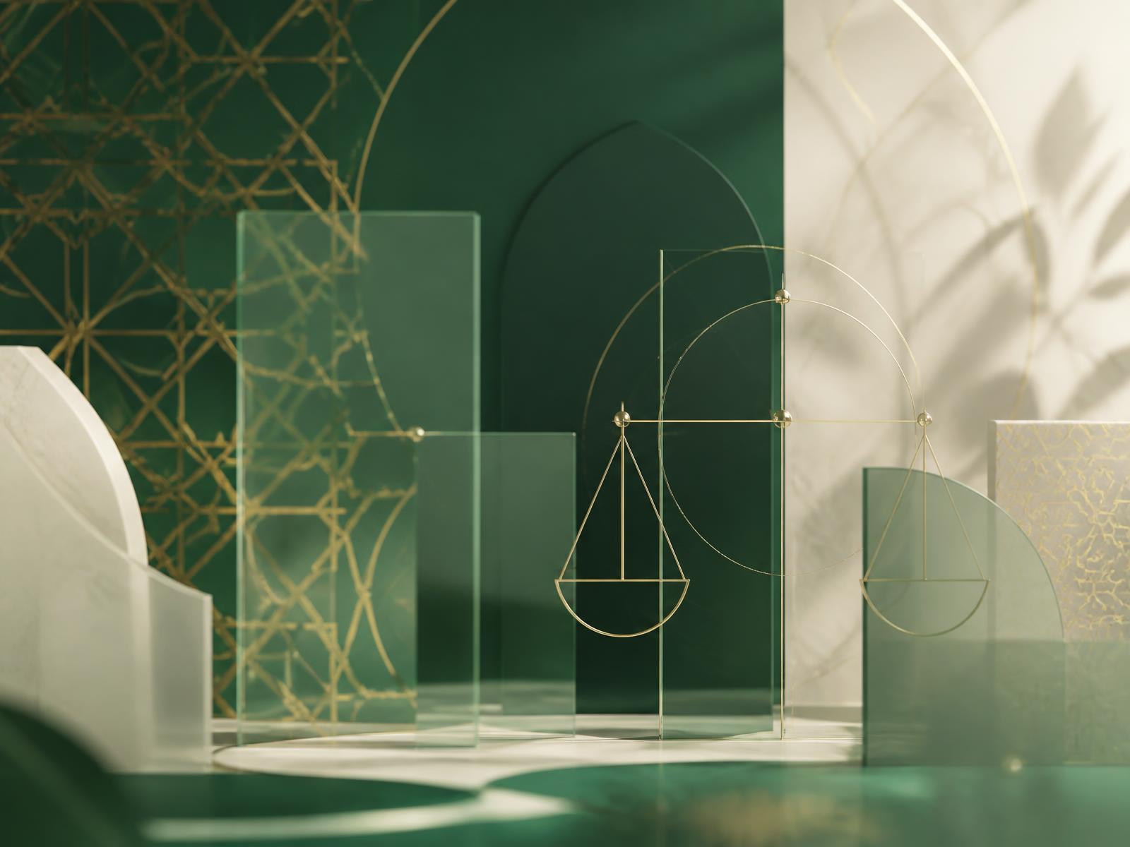 هوية بصرية لمنصة مرجع الأنظمة القانونية السعودية